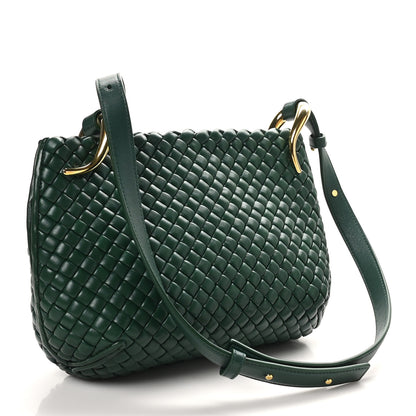 Bottega Veneta Nappa Intrecciato Small Clicker Shoulder Bag Raintree 3 of 9