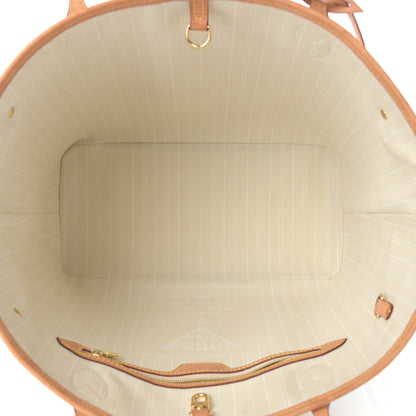 Louis Vuitton Monogram Giant By The Pool Neverfull MM Blue 6 of 22