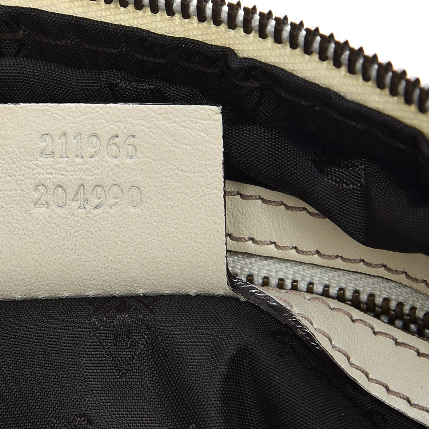 Calfskin Medium Jockey Hobo Off White