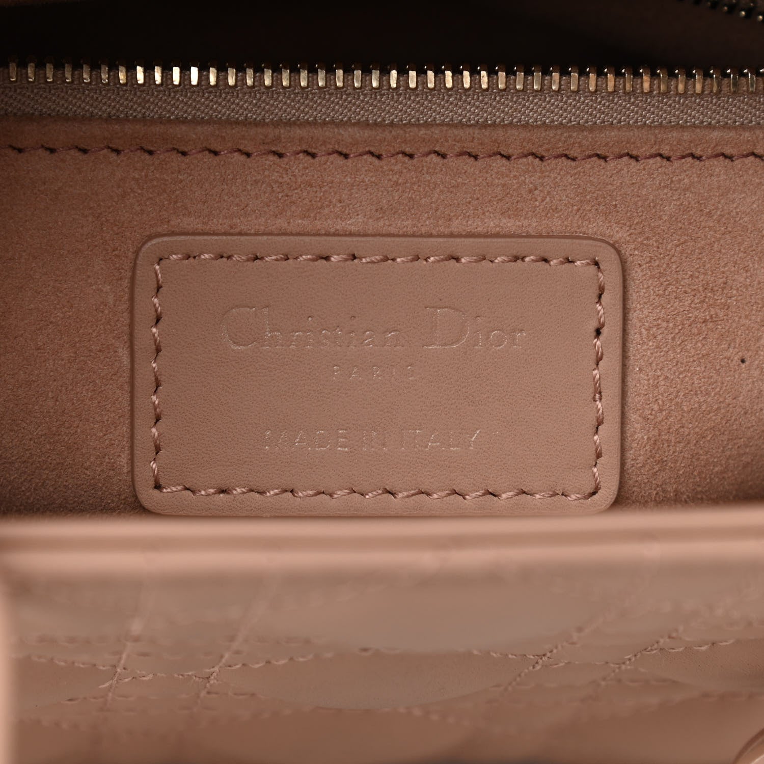 Christian Dior Ultra Matte Calfskin Cannage Small My ABCDior Lady Dior Beige 6 of 10