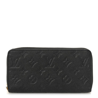 Louis Vuitton Empreinte Zippy Wallet Black 1 of 7