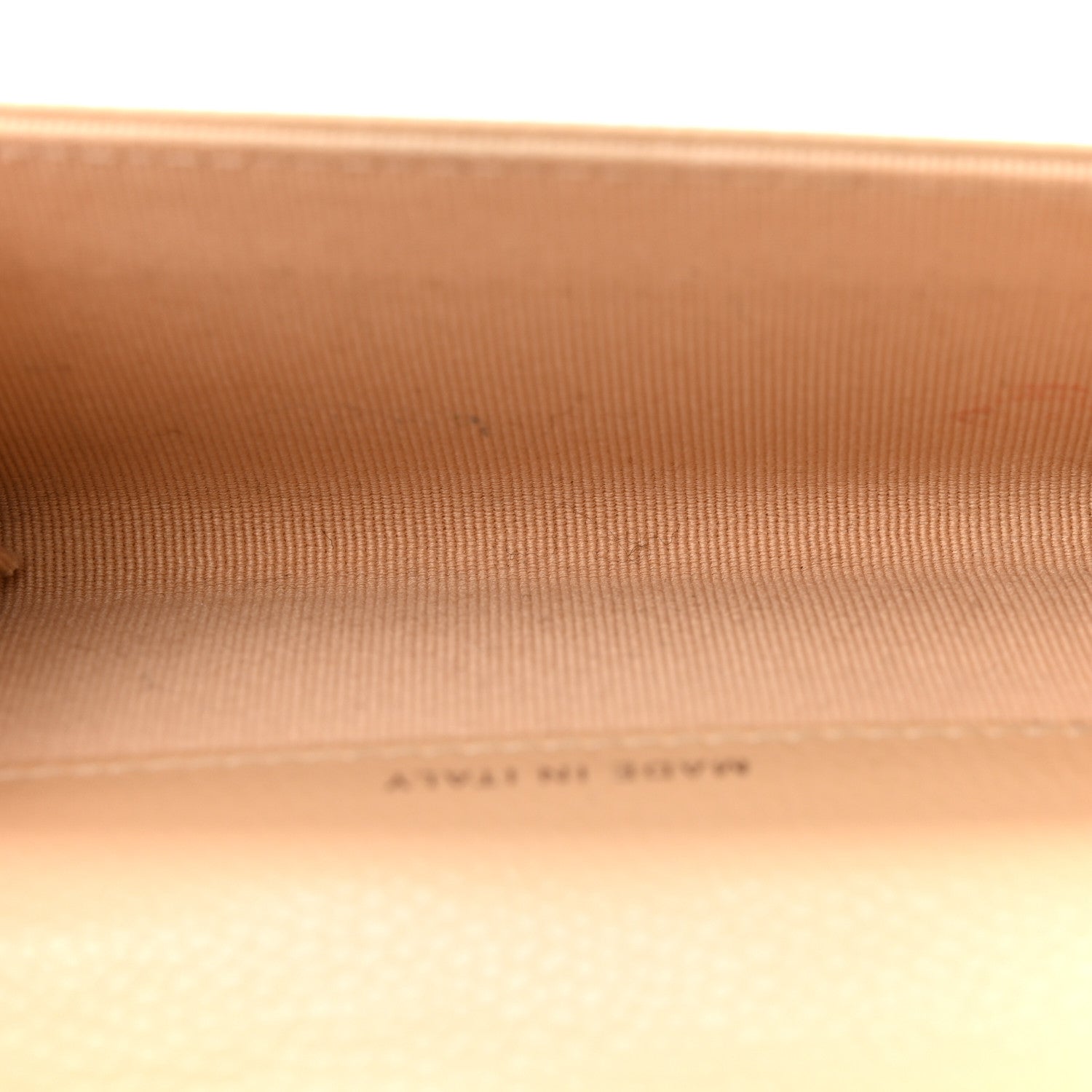 Chanel Caviar Quilted Flap Card Holder Wallet Light Beige 5 of 11
