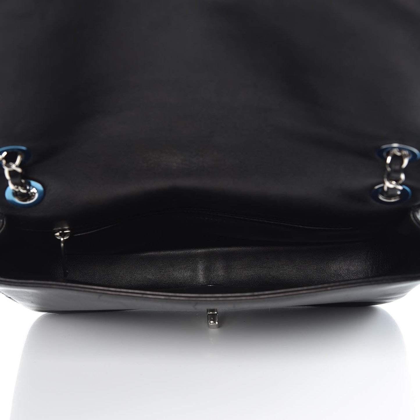 Shearling Lambskin Medium 100% Flap Black