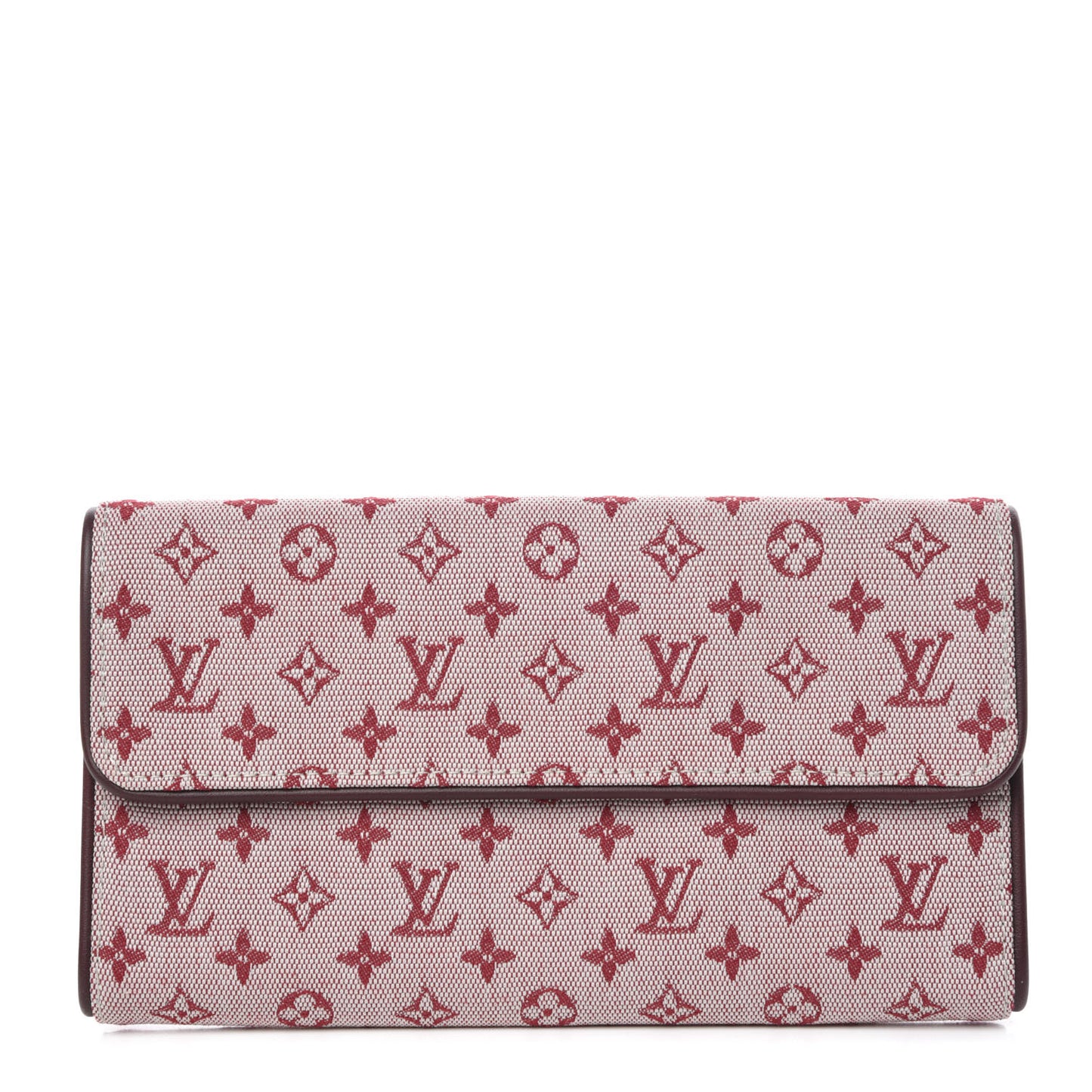 Mini Monogram Porte Tresor International Wallet Cherry