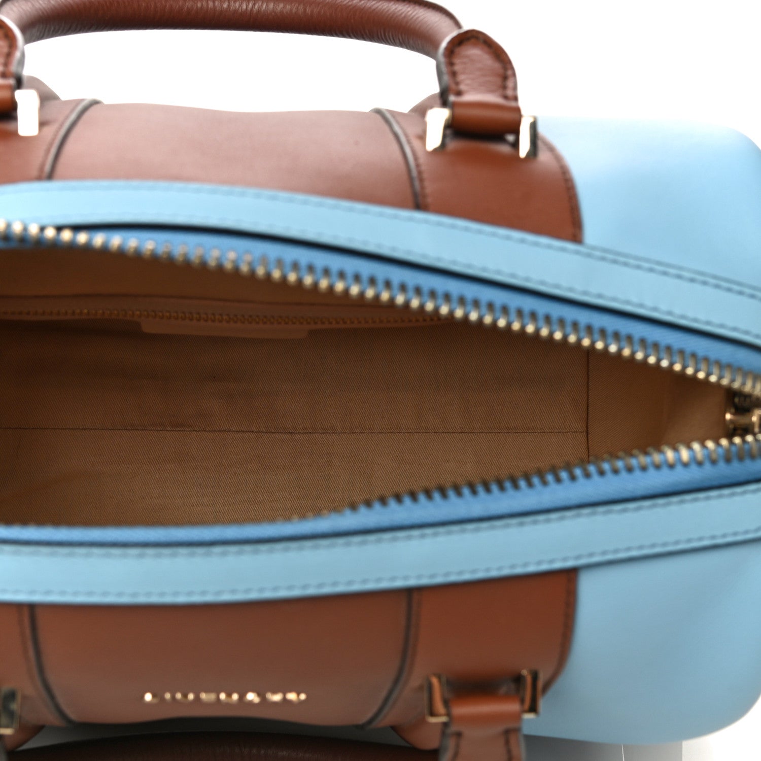 Givenchy Goatskin Colorblock Medium Lucrezia Blue Brown 5 of 17