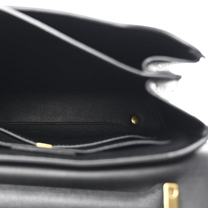 Salvatore Ferragamo Calfskin Small Margot Top Handle Satchel Black 6 of 11