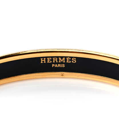 Hermes Enamel Printed Narrow Bracelet 62 3 of 6