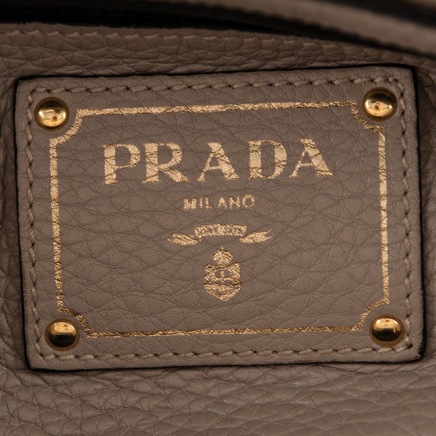 Prada Vitello Daino Shopping Tote Pomice 7 of 8
