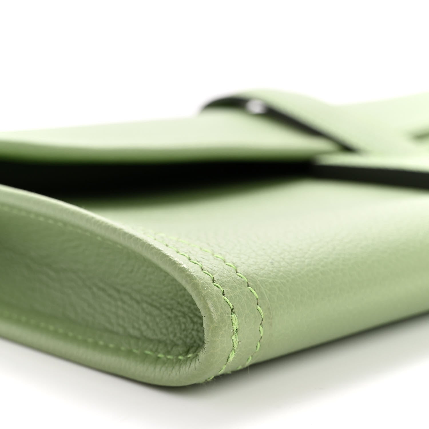 Hermes Evercolor Jige Elan 29 Clutch Vert Criquet 9 of 13