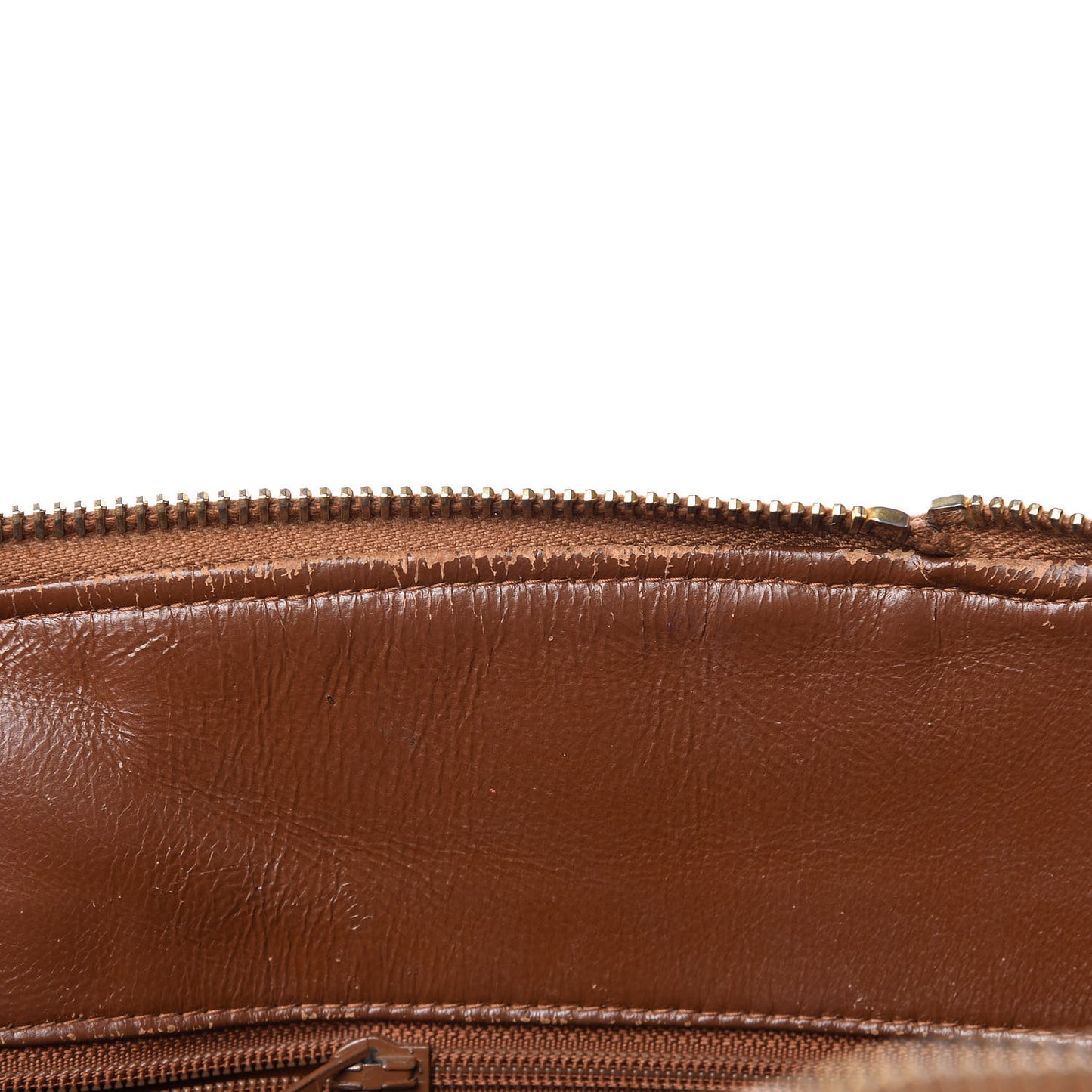 Caviar Large CC Shoulder Bag Brown