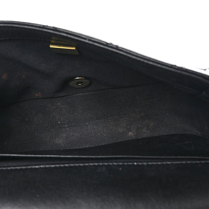 Chanel Lambskin Quilted Medium Whipstitch Flap Bag Black 5 of 10