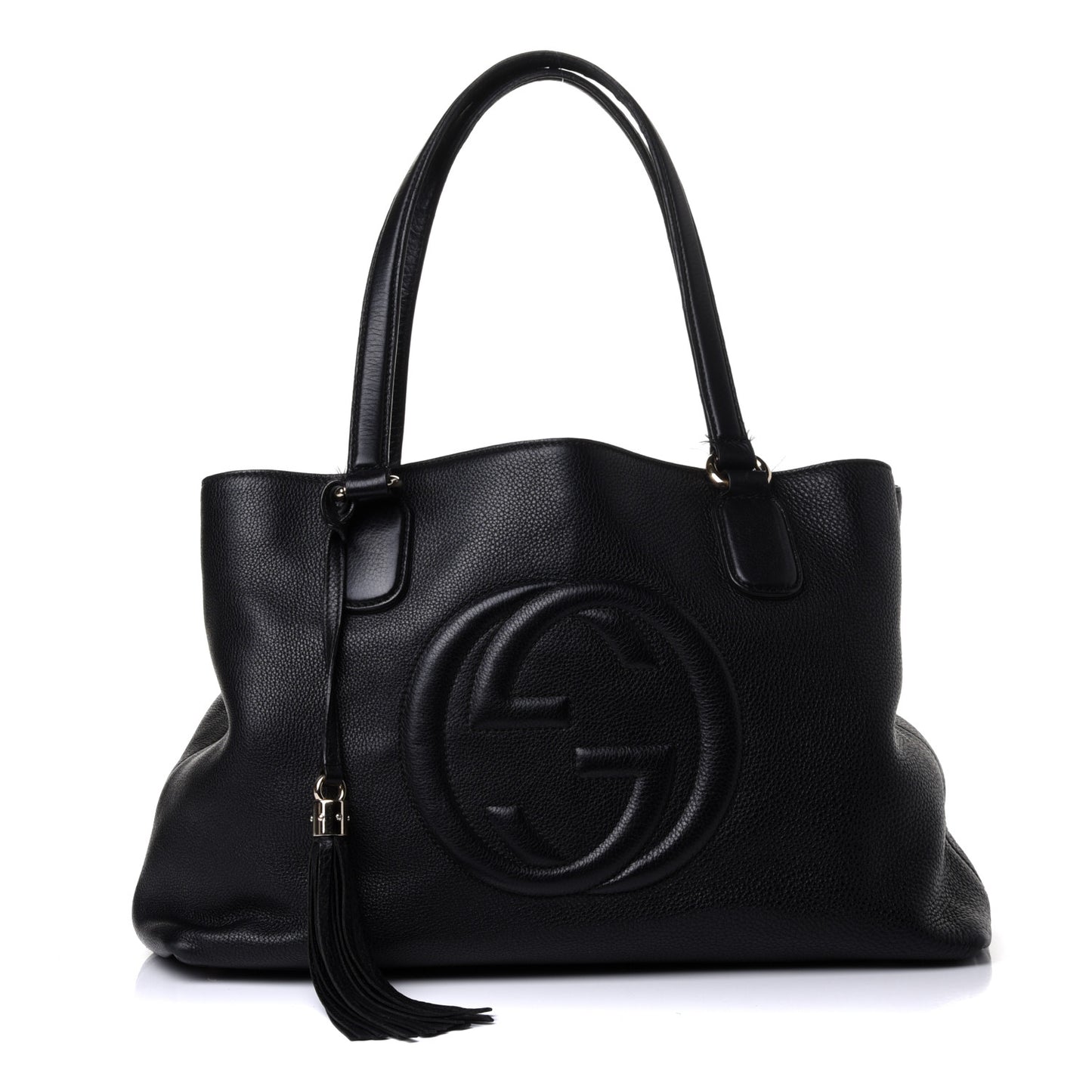 Cellarius Calfskin Medium Soho Working Tote Black