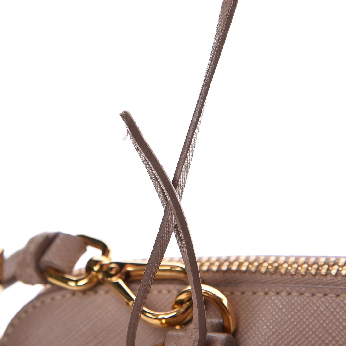 Saffiano Lux Small Promenade Tote Cammeo