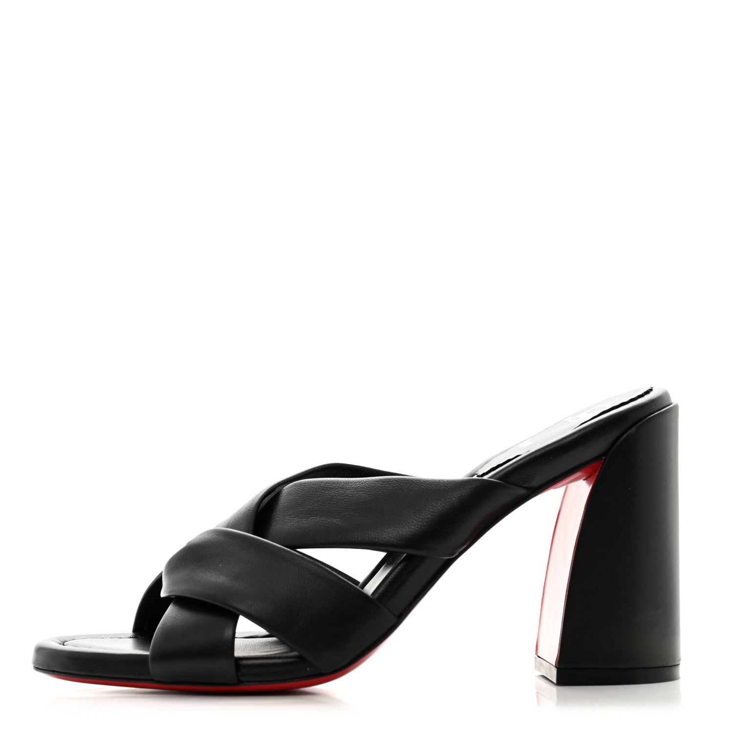Christian Louboutin Nappa Dispo Club 85 Mule Black 1 of 9