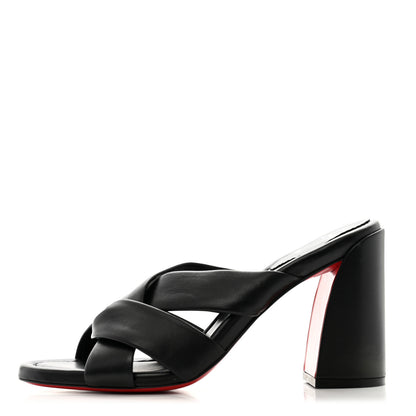 Christian Louboutin Nappa Dispo Club 85 Mule Black 1 of 9