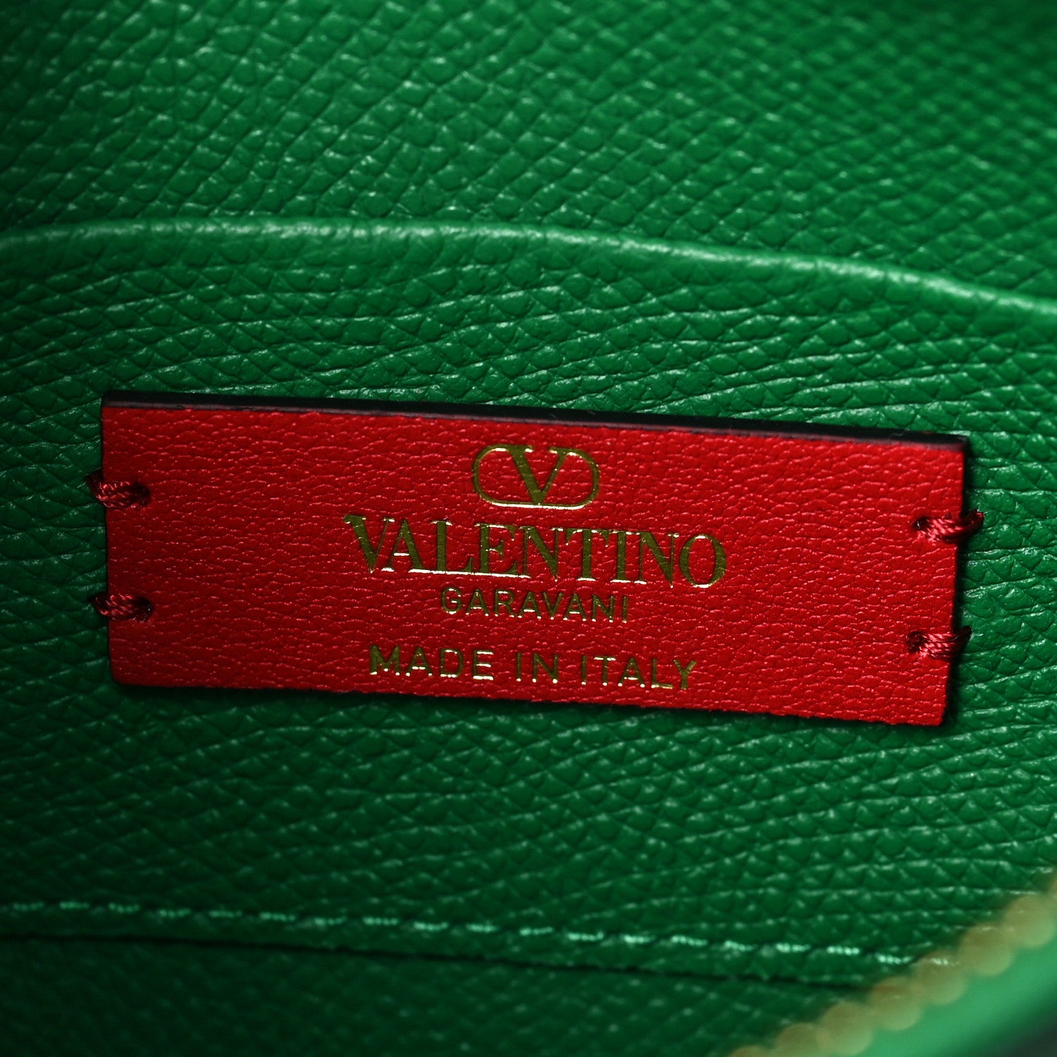 Valentino Garavani Grainy Calfskin Mini Vlogo Hobo Bag Gea Green 5 of 6