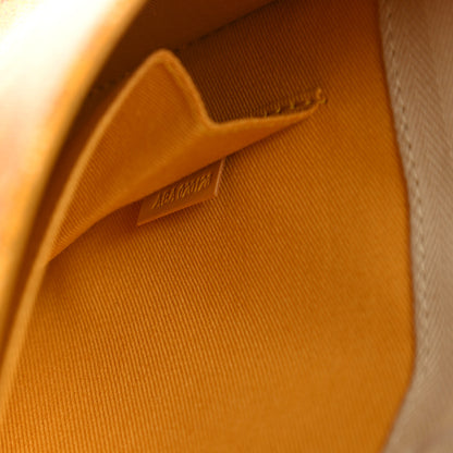 Goyard Goyardine Monte Carlo Bois Clutch Yellow 7 of 7