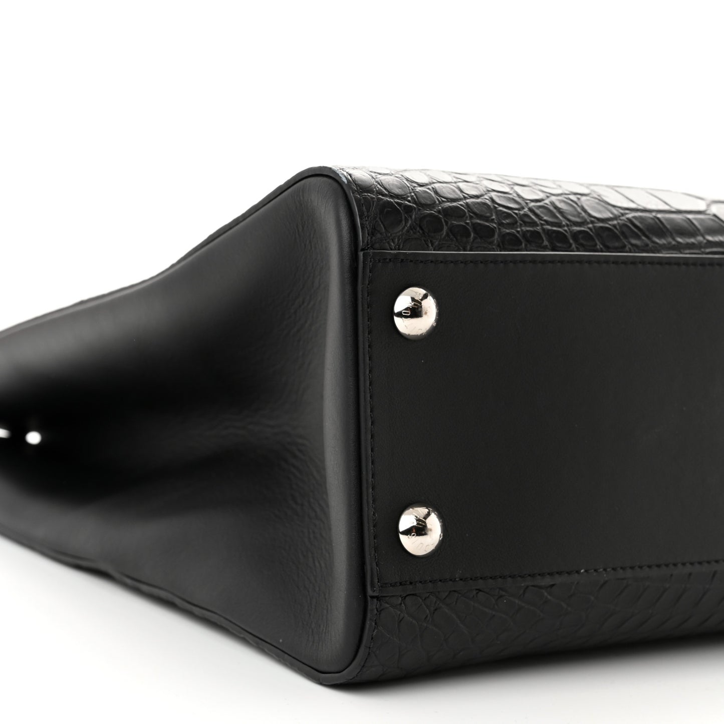 Ostrich Crocodile Empreinte Monogram Grand Sac