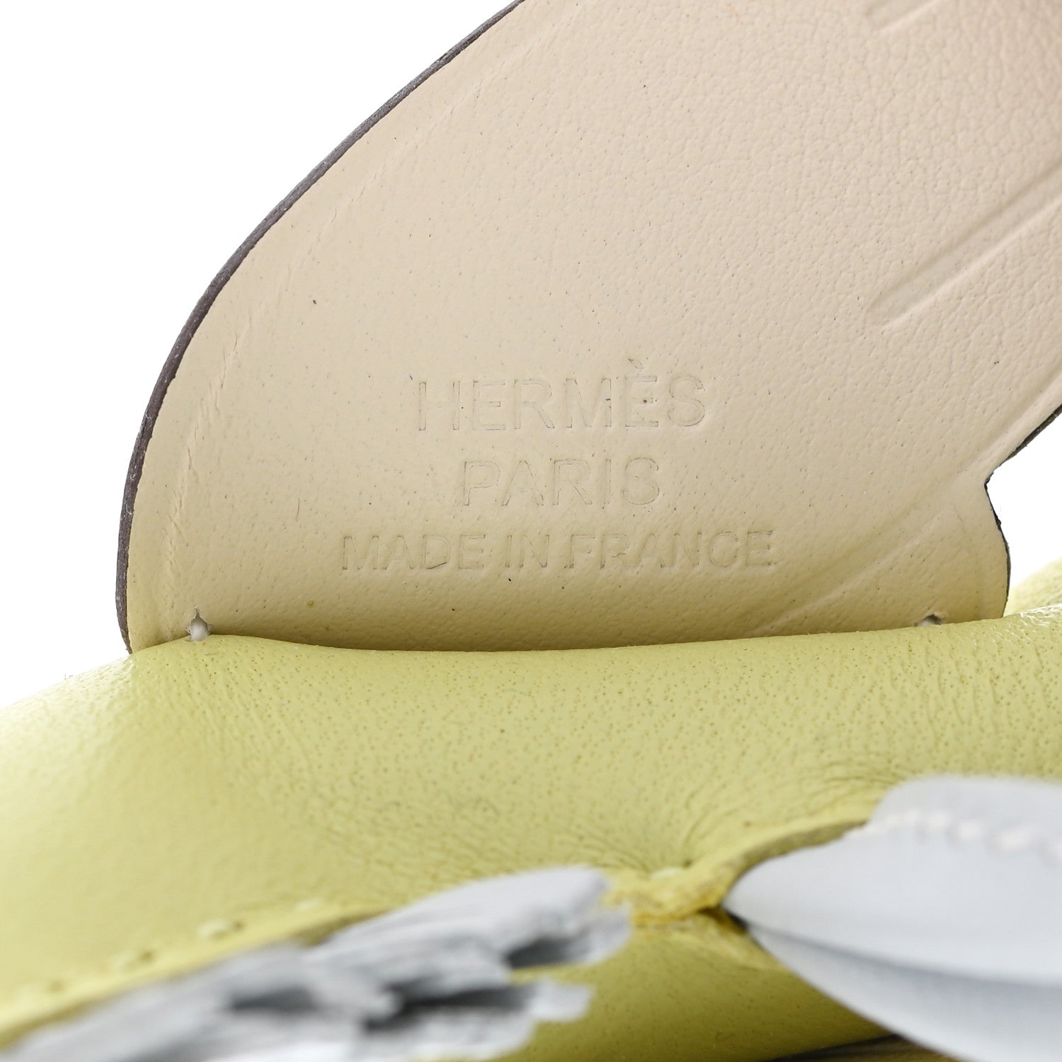 Hermes Milo Lambskin Grigri Rodeo Pegase Horse Bag Charm PM Jaune Bourgeon Bleu Brume Nata 3 of 5