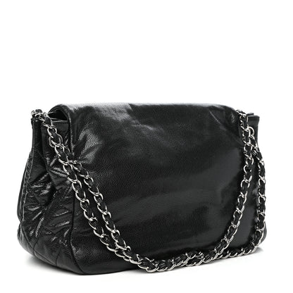 Chanel Caviar Timeless CC Accordion Flap Black 3 of 9