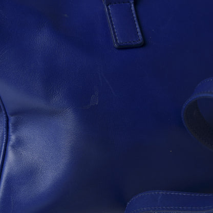 Saint Laurent Calfskin Classic Duffle 6 Blue 13 of 14