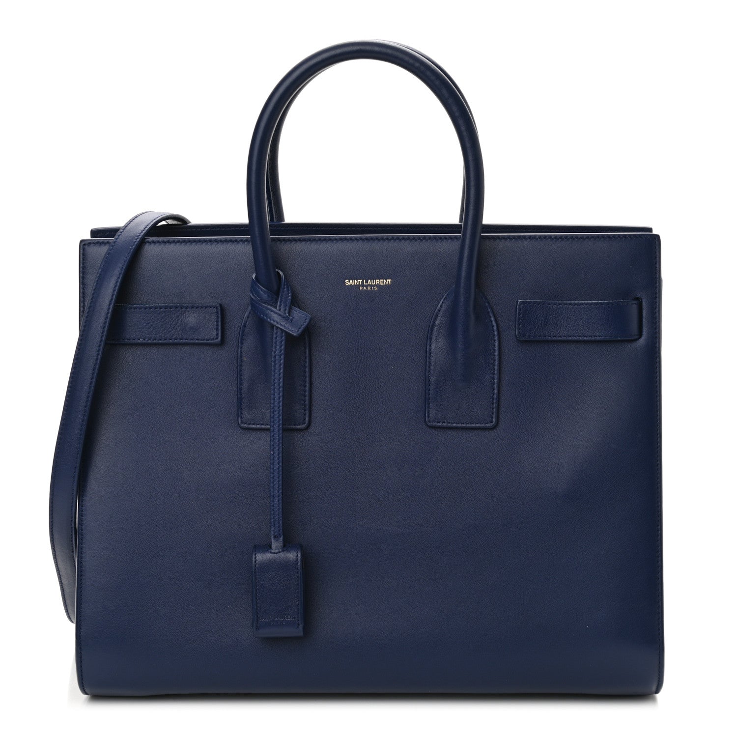 Saint Laurent Calfskin Small Sac De Jour Blue Majorelle 1 of 9