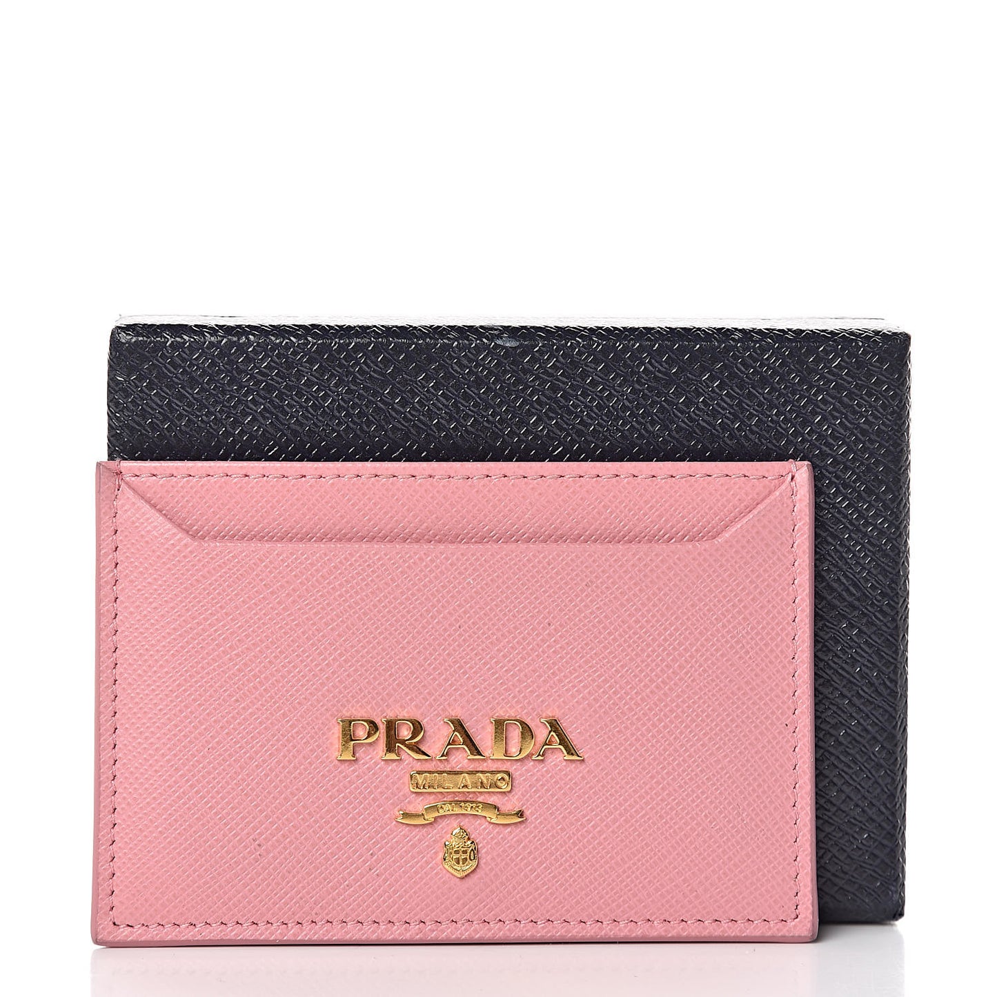 Saffiano Metal Card Case Petalo