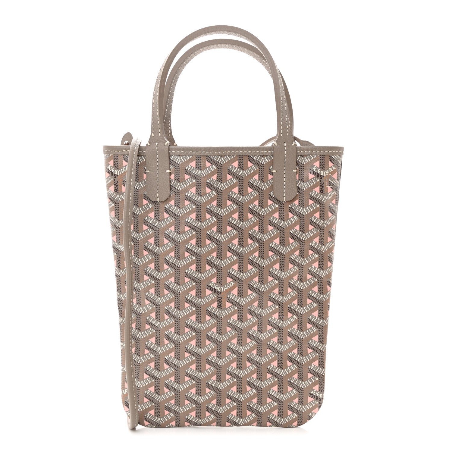 Goyard Goyardine Poitiers Claire Voie Tote Grege Powder Pink 1 of 10