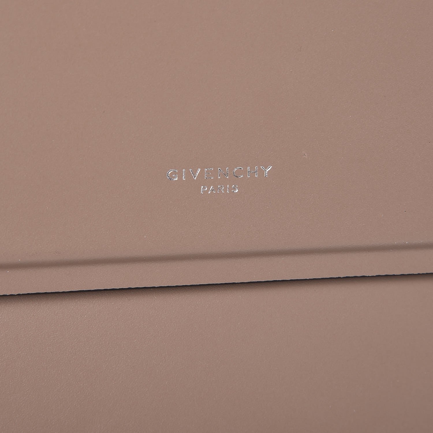 Givenchy Smooth Calfskin Medium Horizon Satchel Mastic 7 of 8