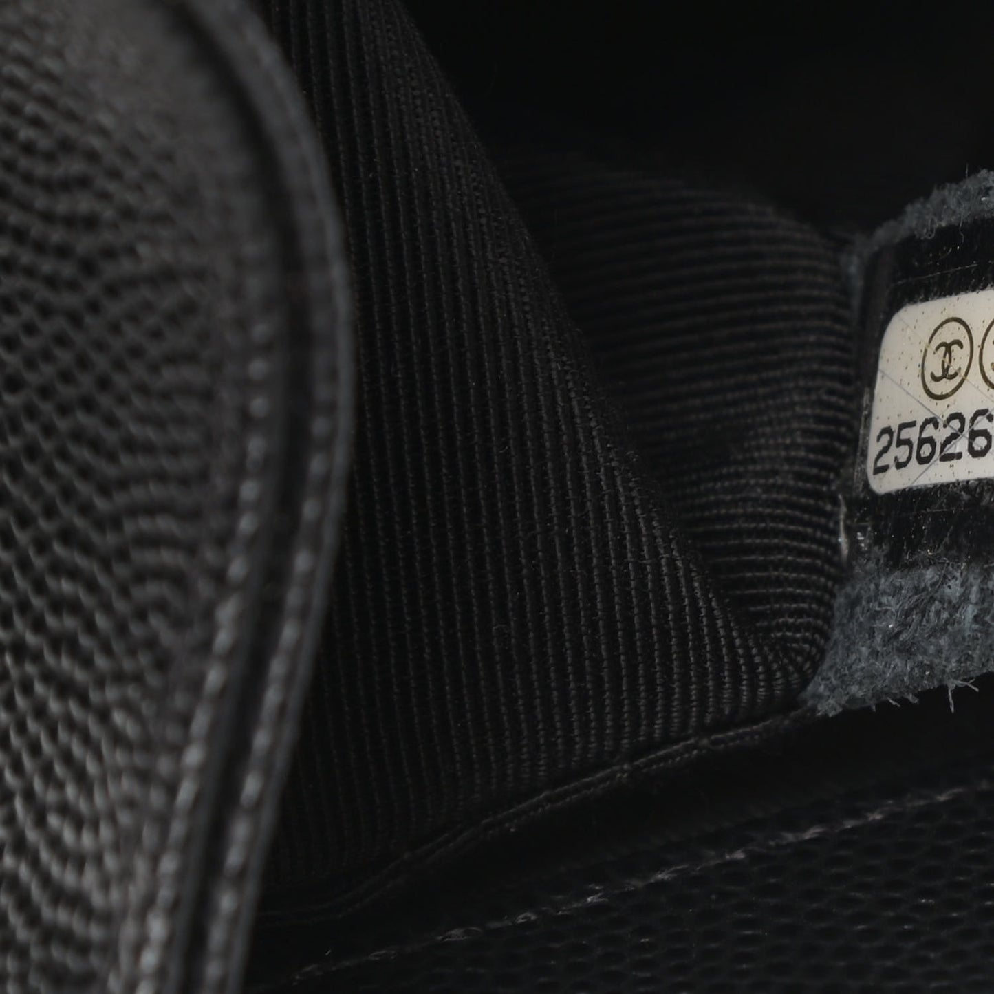 Caviar Quilted Small Boy Flap Black