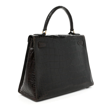 Hermes Shiny Alligator Kelly Sellier 28 Ebene 3 of 19