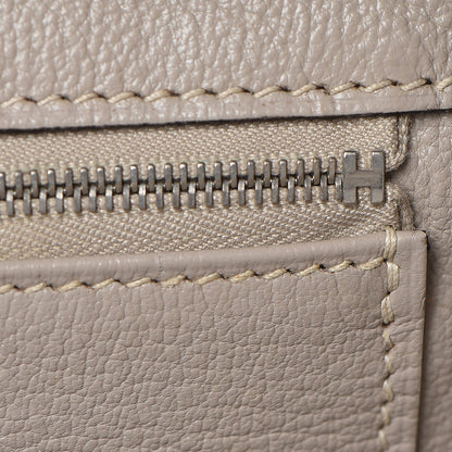 Hermes Taurillon Clemence Birkin 40 Gris Tourterelle 18 of 33