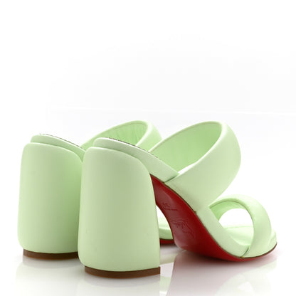 Christian Louboutin Nappa Inflama Sab 85 Sandals 36 Studio Green 5 of 9