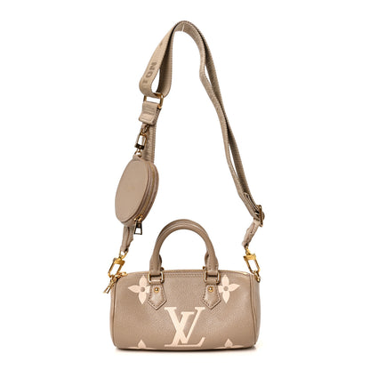 Louis Vuitton Empreinte Monogram Giant Papillon BB Tourterelle Cream 1 of 10