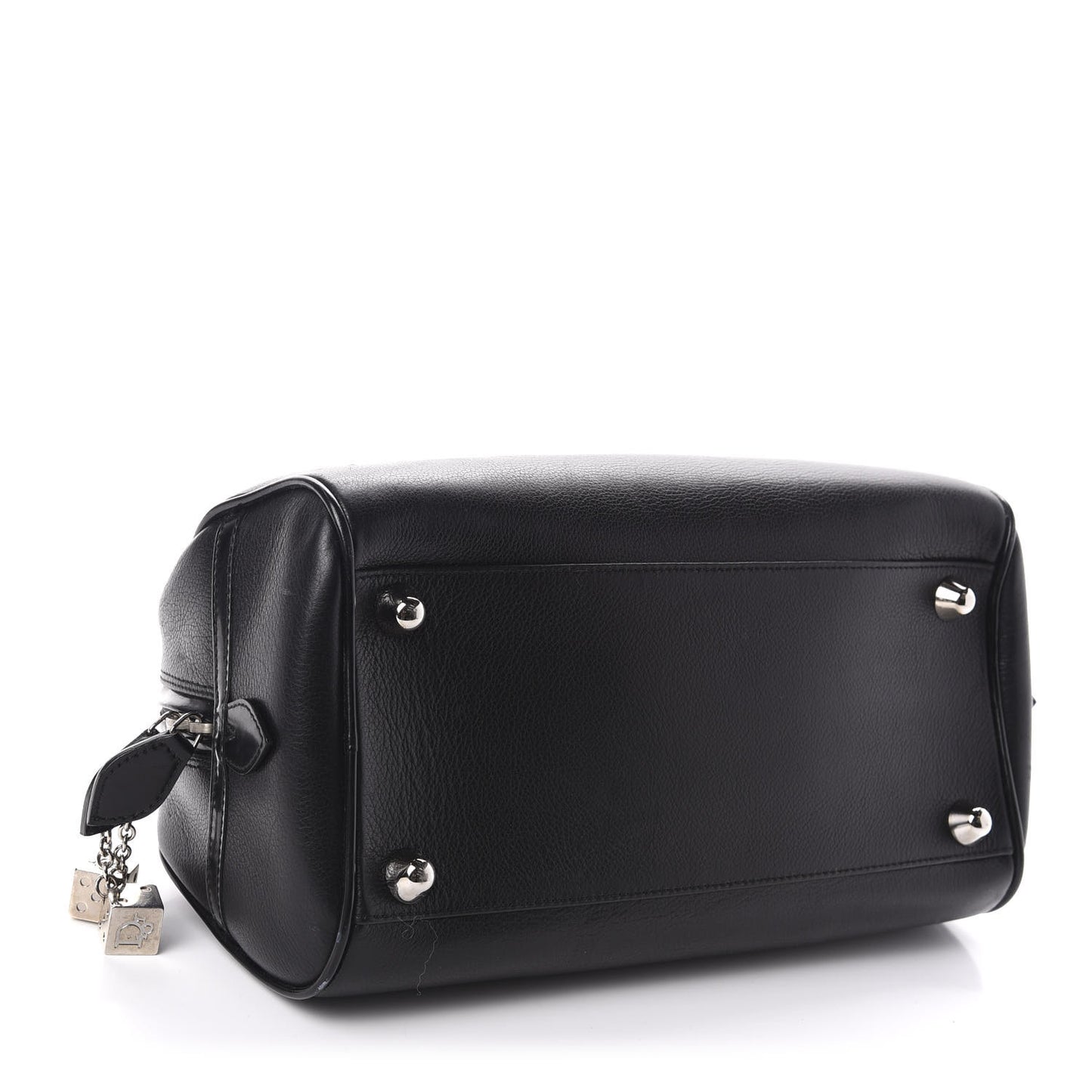 Calfskin Gambler Dice Bowler Black
