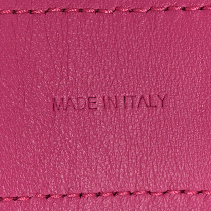 Prada Saffiano Crystal Flower Shoulder Strap Fuchsia 4 of 6