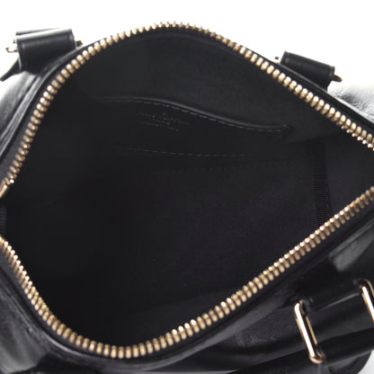 Louis Vuitton Monogram Ink Speedy BB Black 6 of 11