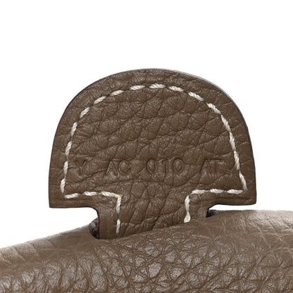 Hermes Taurillon Clemence Evelyne III PM Etoupe 7 of 10