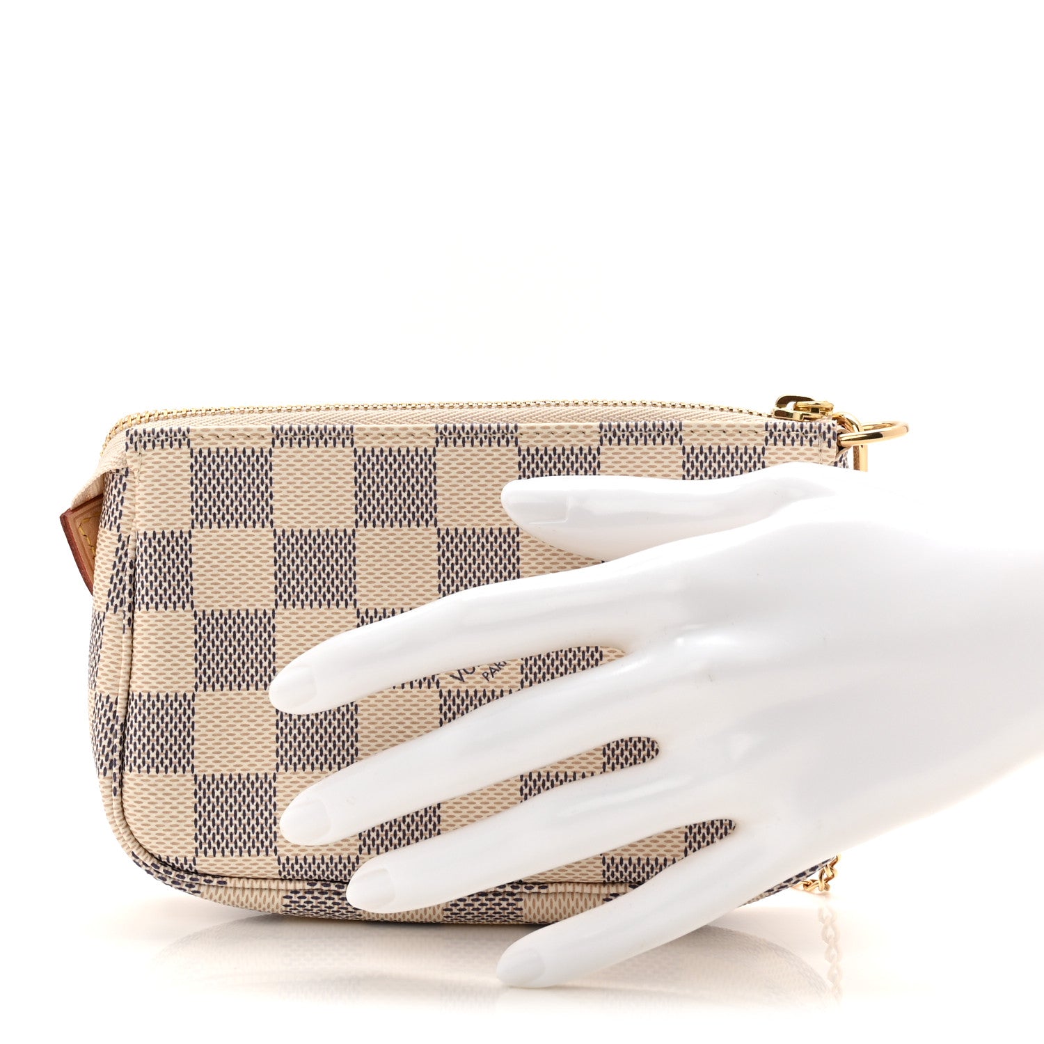 Louis Vuitton Damier Azur Mini Pochette Accessories 2 of 8