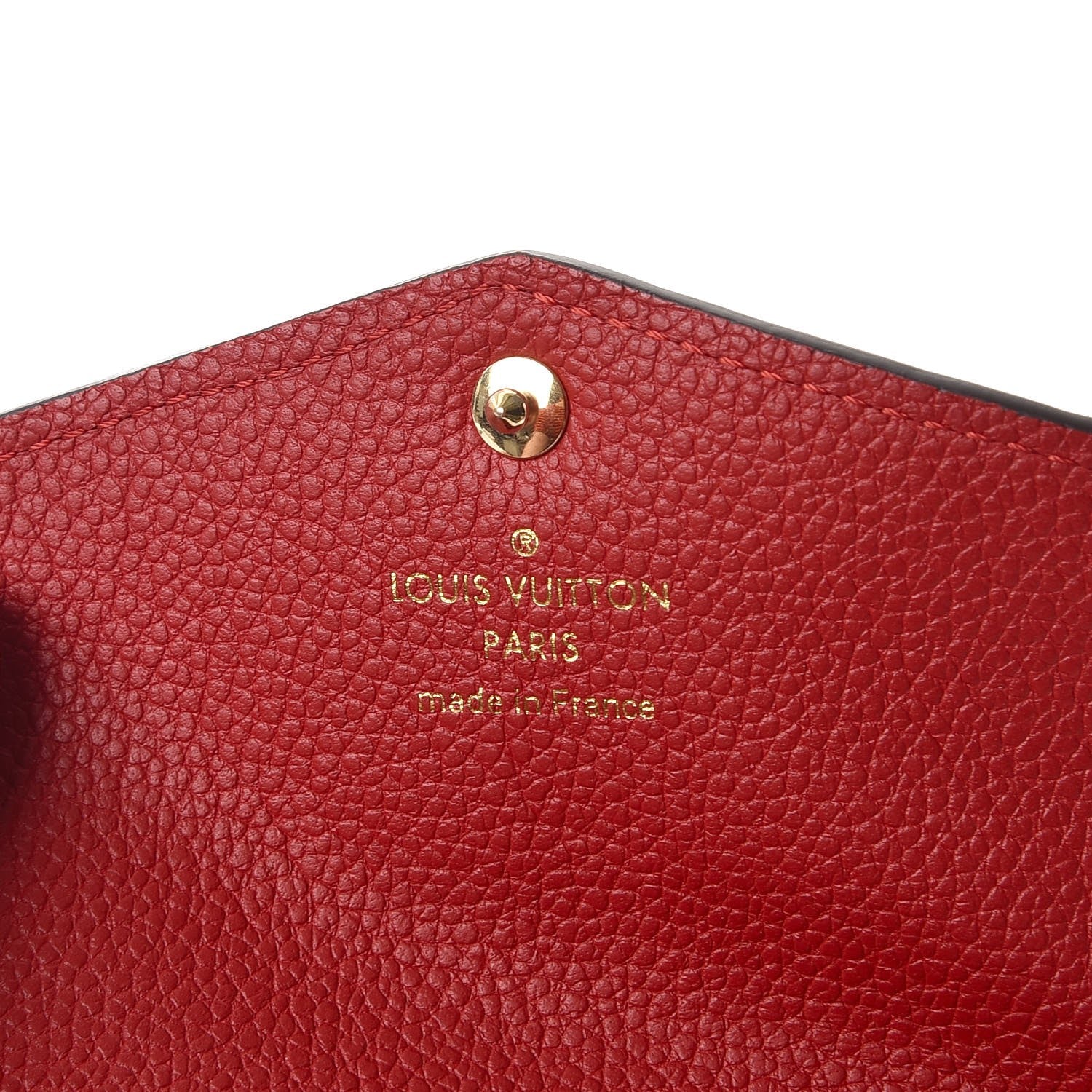 Louis Vuitton Empreinte Key Pouch Cherry 6 of 8