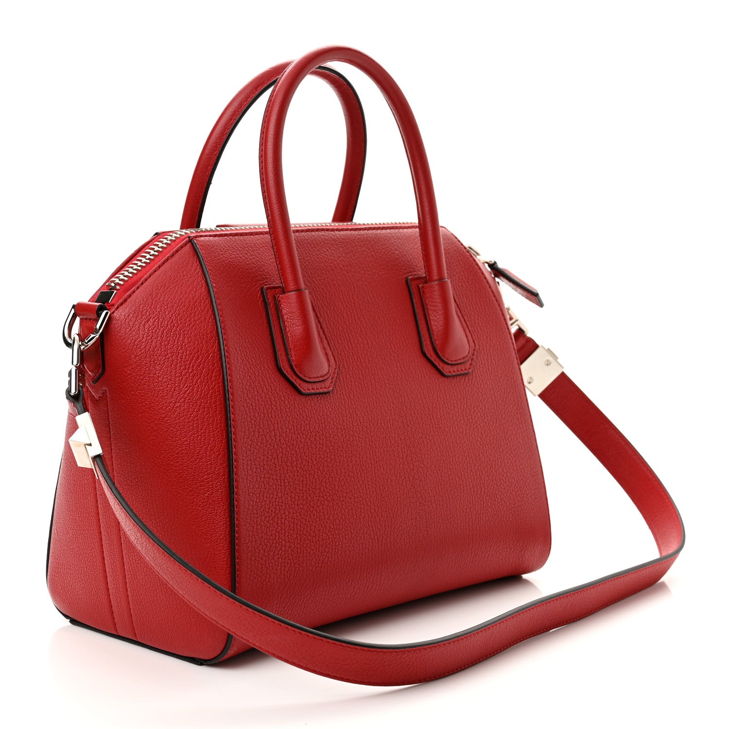 Givenchy Sugar Goatskin Small Antigona Vermillon 3 of 10