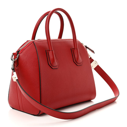 Givenchy Sugar Goatskin Small Antigona Vermillon 3 of 10