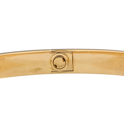 Cartier 18K Yellow Gold 4 Diamond LOVE Bracelet 18 4 of 7
