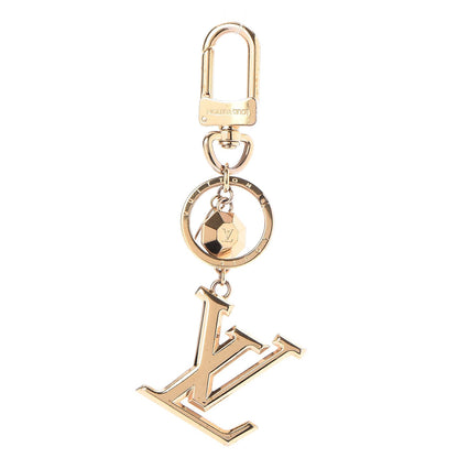 Louis Vuitton LV Facettes Bag Charm Key Holder Gold 1 of 8