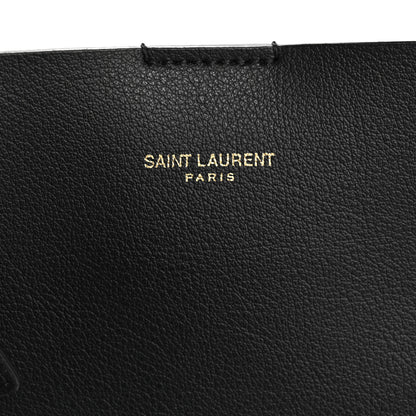 Saint Laurent Calfskin Toy Shopping Tote Black 6 of 13
