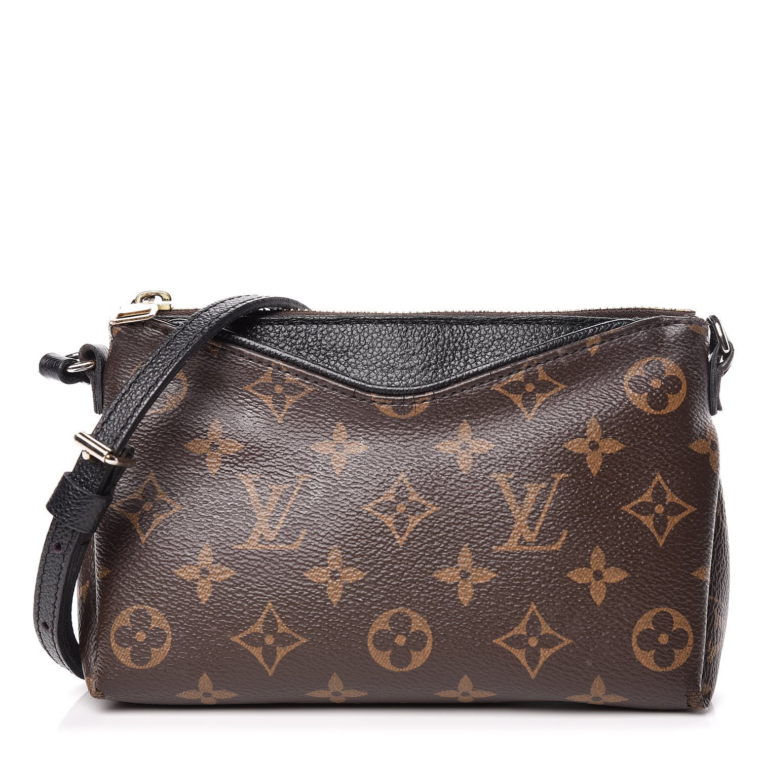 Louis Vuitton Monogram Pallas Crossbody Black 1 of 18