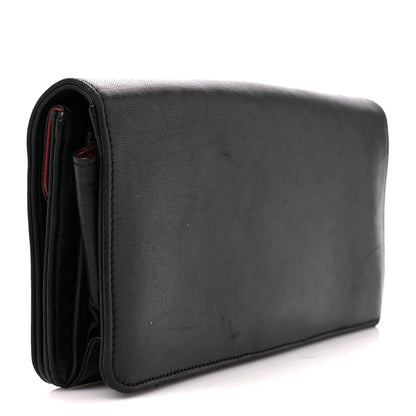 Chanel Lambskin Gold Chain Knot Clutch Black 3 of 11