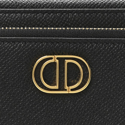 Christian Dior Grained Calfskin Caro Double Pouch Black 7 of 9