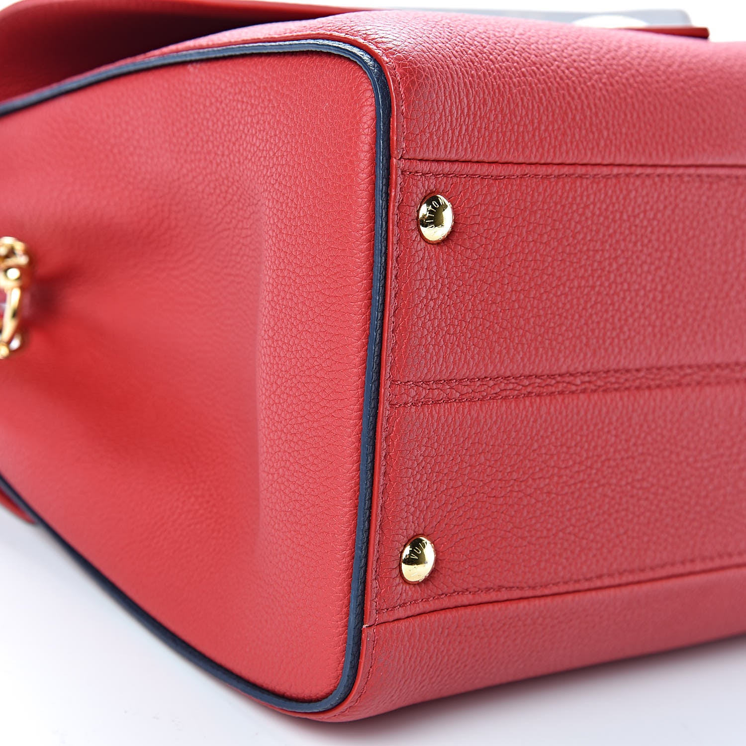 Louis Vuitton Calfskin Monogram Double V Rubis 8 of 9