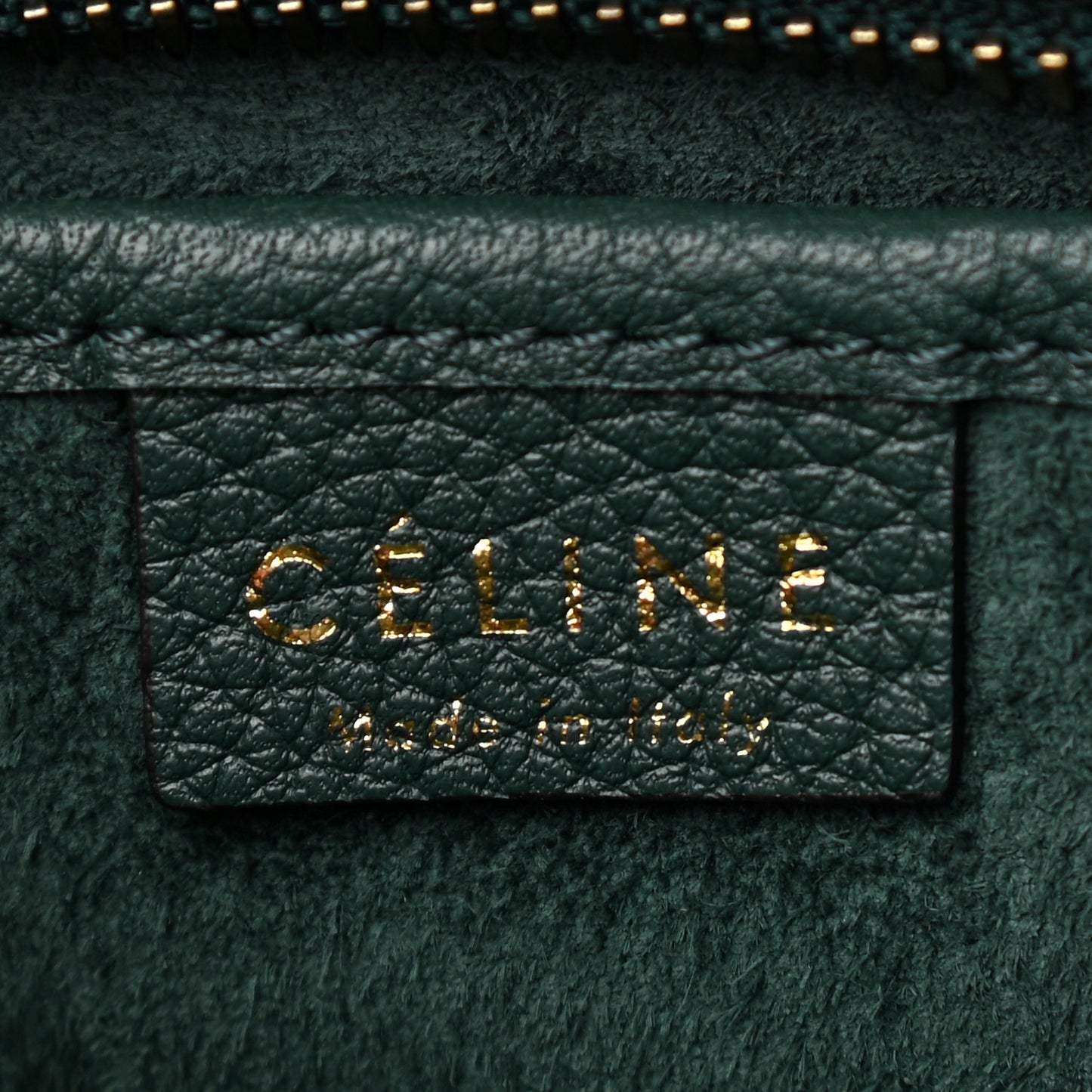 Drummed Calfskin Nano Luggage Amazone